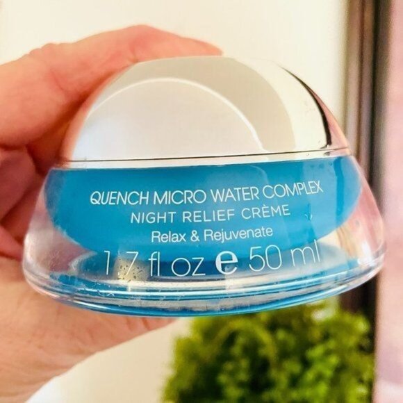 Quench Micro Water Complex Other - Quench Micro Water Complex Night Relief Crème 1.7 Fl Oz Paraben Free Hydrating